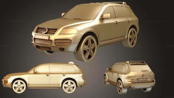 Vehicles (VW Touareg, CARS_4044) 3D models for cnc